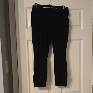 White House Black Market Black Cropped Pants